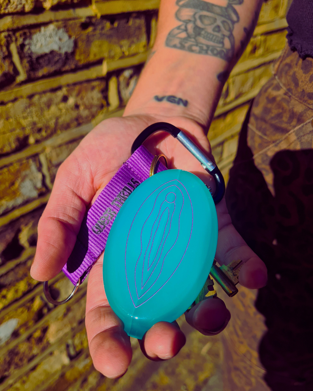 Vulva Keyring Coin Purses