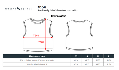 QT Creature Cropped Muscle Tank