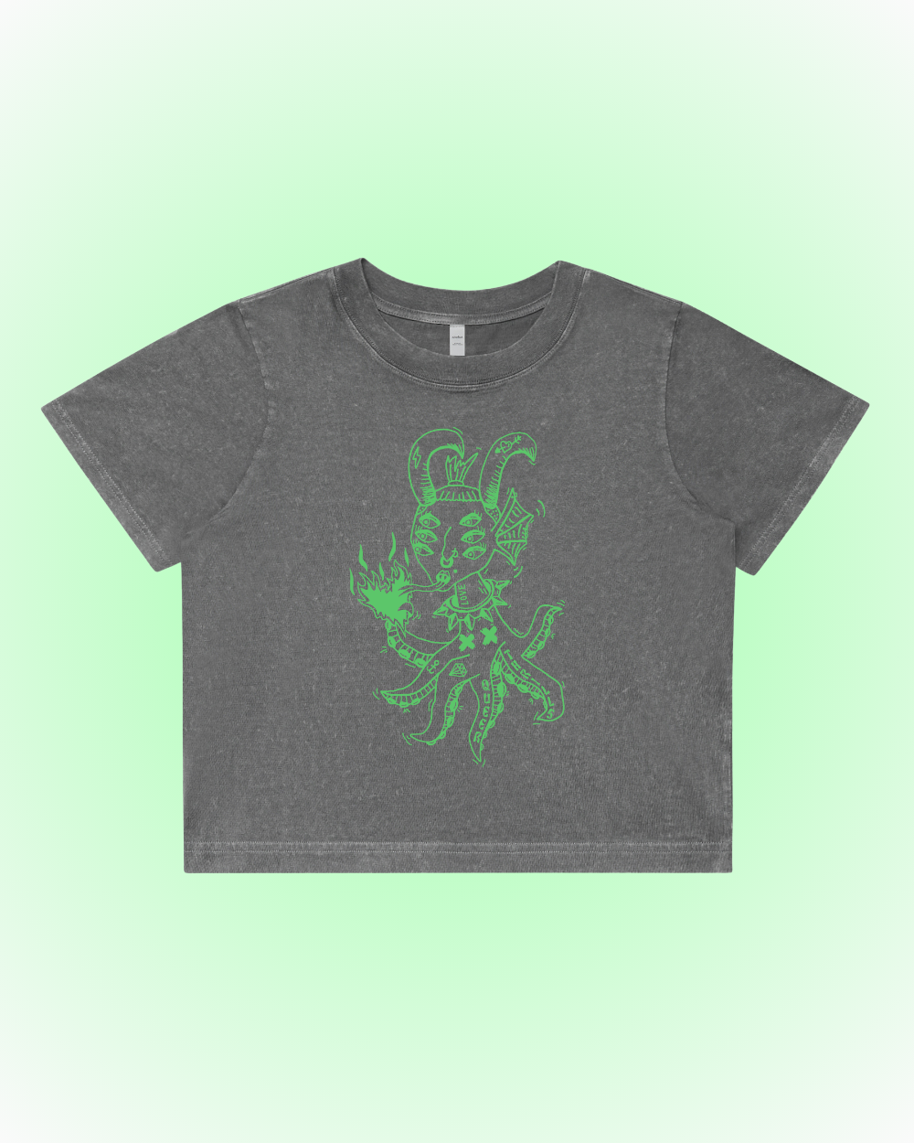 QT Creature Stonewash Coal Crop