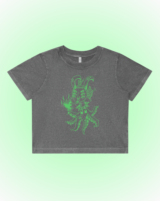 QT Creature Stonewash Coal Crop