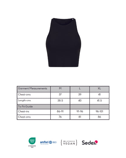 Metal Logo High Neck Vest