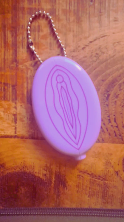 Vulva Keyring Coin Purses